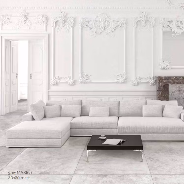 Klinker Antica Grey Marble 30x30