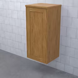 Halvhögt Skåp Björbo Badrum Mejda med Låda