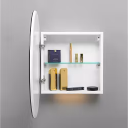 Spegel-skåp 4AQUA 60 Svart Matt