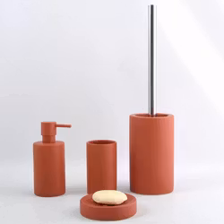 Tandborstmugg Spirella Tube Ribbed Cement