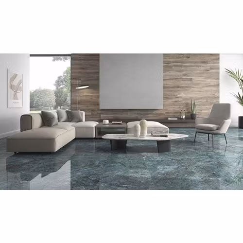 Mosaik Deluxe Green Polerad Rect 4,8x4,8