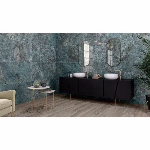 Mosaik Deluxe Green Polerad Rect 4,8x4,8