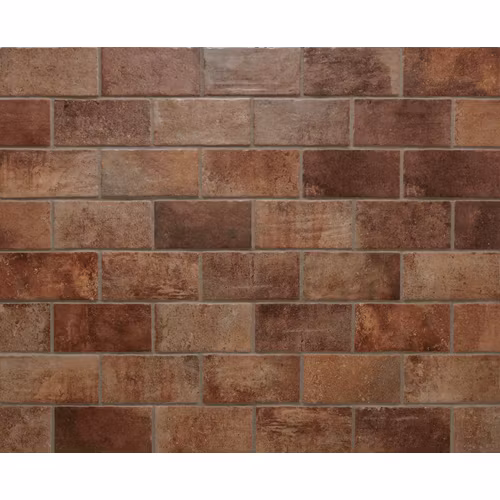 Klinker Recovery Stone Old Red Brick 6x25