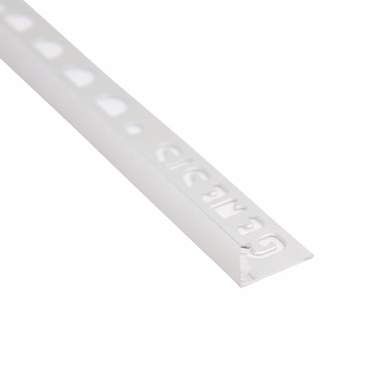 Kakellist ESA blank Aluminium 22,5 mm