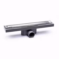 Golvbrunn Purus PRO Line Premium 1200 med Ram, 75 mm Sidoutlopp
