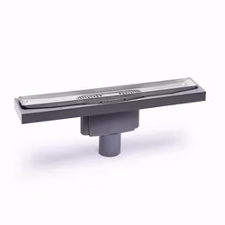 Golvbrunn Purus PRO Line 1000 utan Sil, 75 mm Botten Utlopp