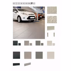 Klinker Solid Grey Mix 19,7X19,7