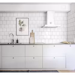 Kakel Vit Slät Blank CG 115 14,8x14,8