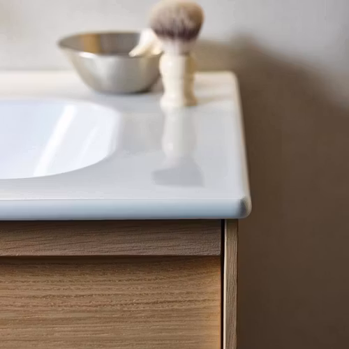 Haven H2 Oak Wood 80 cm Möbelpaket med Spegel