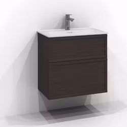 Tvättställsskåp Svedbergs Poem Ram 60x35 med 2 Lådor