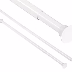 Duschdraperistång Arrow Expander Vit 75-220 cm