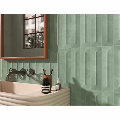 Kakel Pop Verde Acqua Flat Glossy 10x10