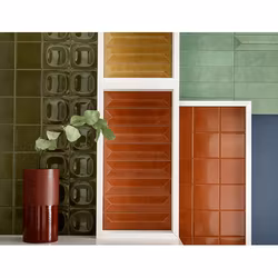 Kakel Pop Blu Avio Flat Glossy 10x10