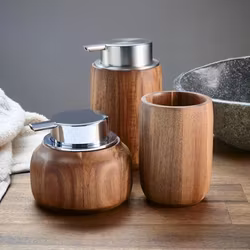 Tvålpump Kleine Wolke Madera Brown