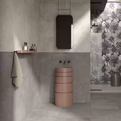 Mosaik Madras Suburbia Grey 3D 5x5