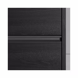 Tvättställsskåp INR Grand Grip Black Oak 120