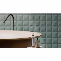 Kakel Up Green Blank 25x5