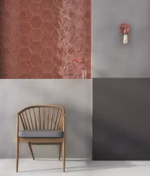 Kakel Hexagon Wall Cherry Pie 15x17