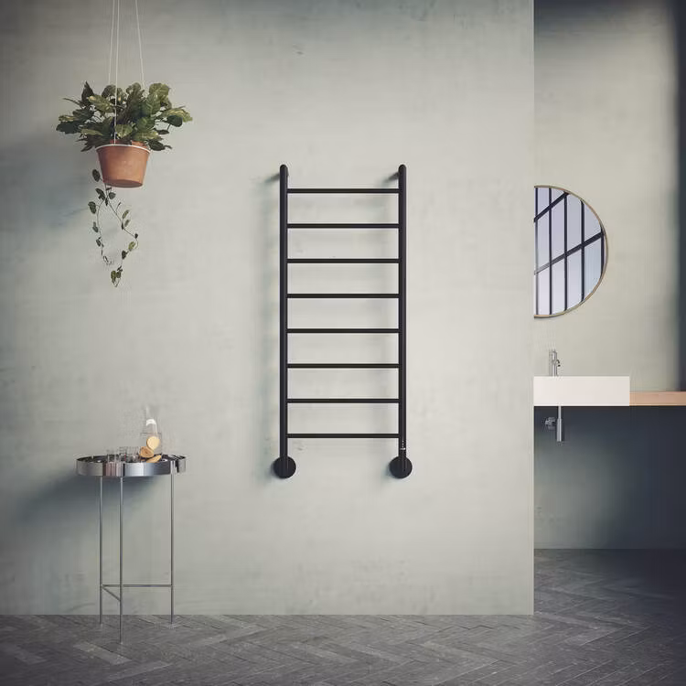 Handdukstork Nordhem Edsberg Svart Matt 1245X560