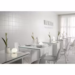 Kakel Architettura Bianco Vit Blank 10X10