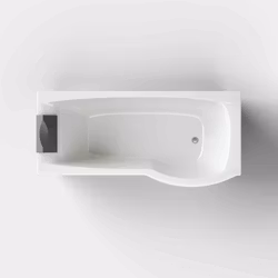Duschbadkar Comfornette Bali 1600 Med Duschvägg