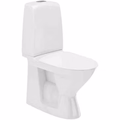 Toalettstol Ifö Spira 6260 Rimfree Med Hårdsits, För Limning