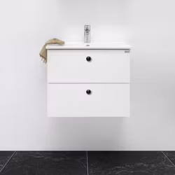 Tvättställsskåp 4AQUA Slim 60 Med 2 Lådor