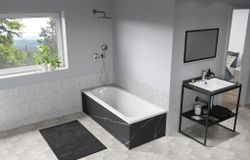 Badkar Langenfeld Saniform Plus med Front