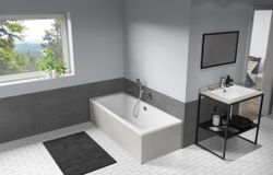 Badkar Langenfeld Cayono Duo med Front