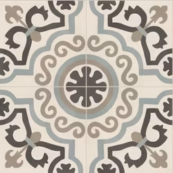 Klinker D Segni Blend Tappeto 12 Osso 20x20 cm M60Y