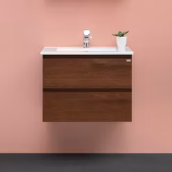 Tvättställsskåp 4AQUA Slim 60 Med 2 Lådor