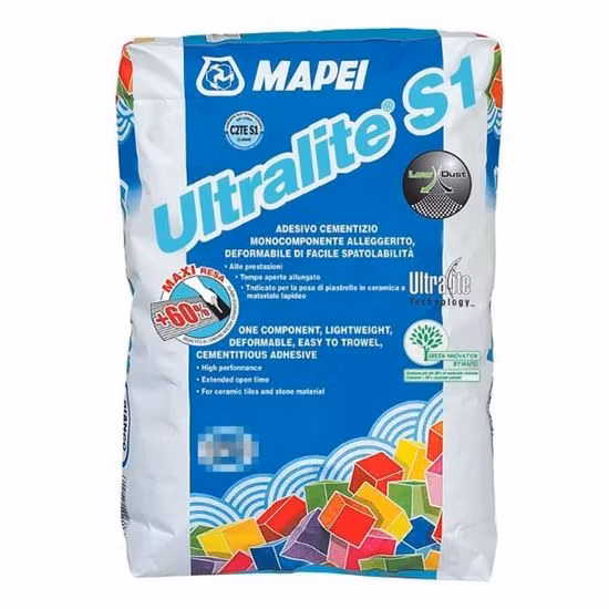 Fästmassa Mapei Ultralite S1 Grå 15Kg
