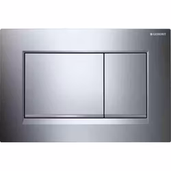 Spolplatta Geberit Sigma 30 Krom/Blank