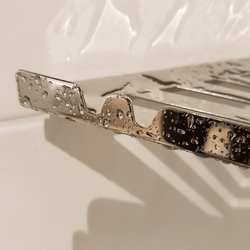 Hörnhylla DesignBath För Limmontage