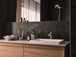 Tvättställsblandare Tapwell ARM071 Krom