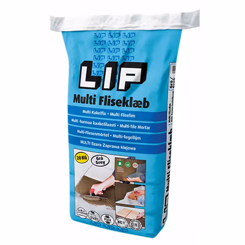 Fästmassa Lip Multi Grå 20 Kg
