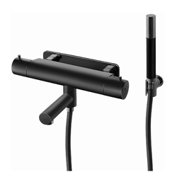 Dusch och Badkarsblandare Tapwell EVO EVM026 Mattsvart, 160 cc
