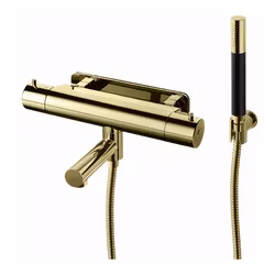 Dusch och Badkarsblandare Tapwell EVO EVM026 Honey Gold, 160 cc