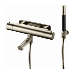 Dusch och Badkarsblandare Tapwell EVO EVM026 Brushed Nickel, 160 cc