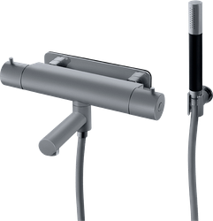 Dusch och Badkarsblandare Tapwell EVO EVM026 Ascot Grey 160 cc