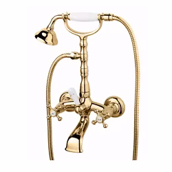 Badkarsblandare Tapwell FBLV 023-150 med Handdusch Mässing