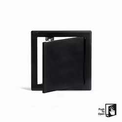 Inspektionslucka Push Black