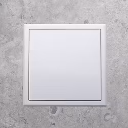 Inspektionslucka Push White