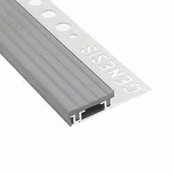 Trappnos NIB  alu/PVC mörkgrå 10 mm