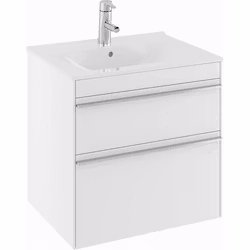 Tvättställsskåp Ifö Sense 2 Lådor Tunt Tvättställ 615 mm