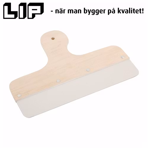 Bredspackel Lip med Plastblad