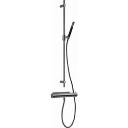 Duschset Tapwell Evo EVM168 + ZSAL300 160 CC Brushed Black Chrome