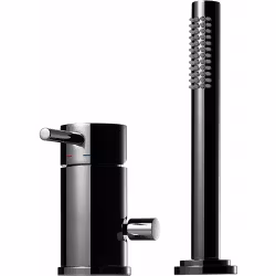 Badkarsblandare Tapwell BI048 Black Chrome