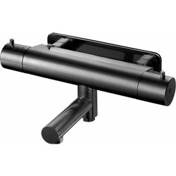 Dusch och Badkarsblandare Tapwell Evo EVM 022-160 Brushed Black Chrome
