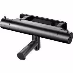 Dusch och Badkarsblandare Tapwell Evo EVM 022-160 Brushed Black Chrome